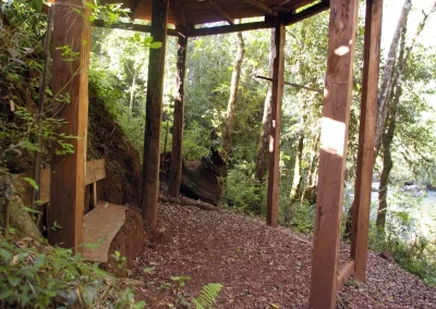 Pérgola en la selva